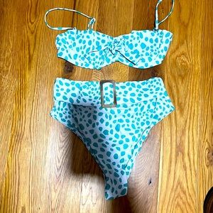 Blue/Green Bikini